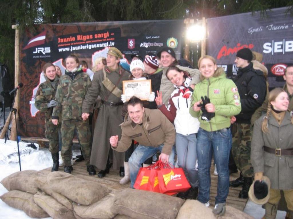 19.martā Siguldā piedzīvojumu spēles "Rīgas sargi" pusfinālā uzvarēja gulbenieši.