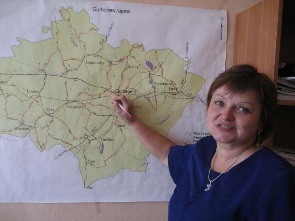 Gulbenes rajona padome novadam nodod sakārtotu un precizētu rajona satiksmes autobusu maršrutu tīklu. Marta Mikolaja par to jūtas gandarīta. 
Autors: Diāna Odumiņa