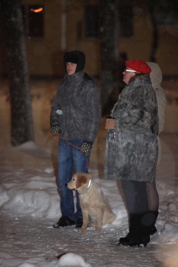 Avadoties no Vecā gada un sagaidot Jauno gadu, Gulbenes pilsētas centrā 31.decembrī pilsētnieki uz lielā ekrāna pie kultūras centra klausījās Ministru prezidenta Valda Dombrovska un Valsts prezidenta Valda Zatlera uzrunu Latvijas tautai....