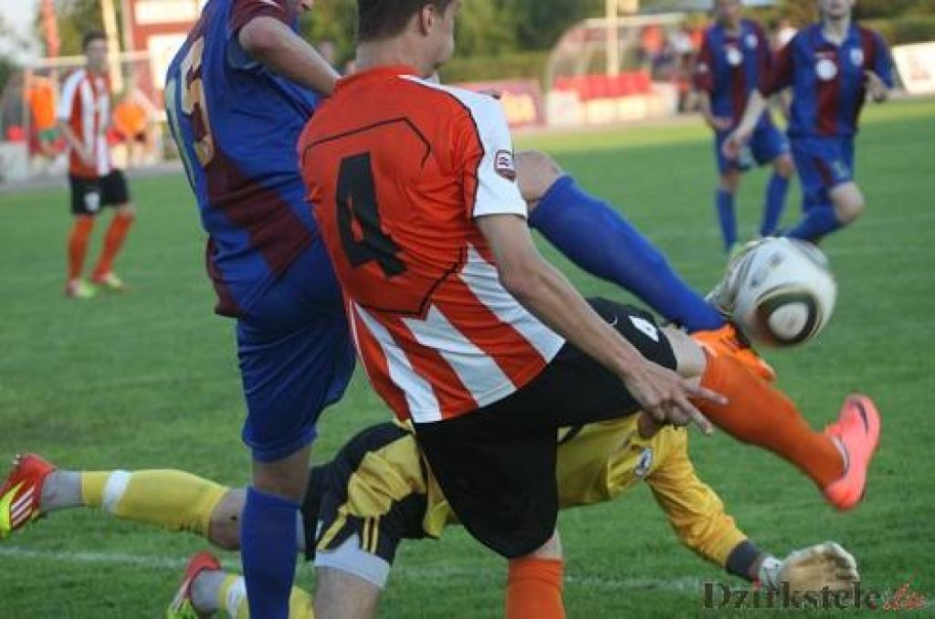 Gulbeniešu spēle ar Jelgavas komandu.
Autors: Gatis Bogdanovs