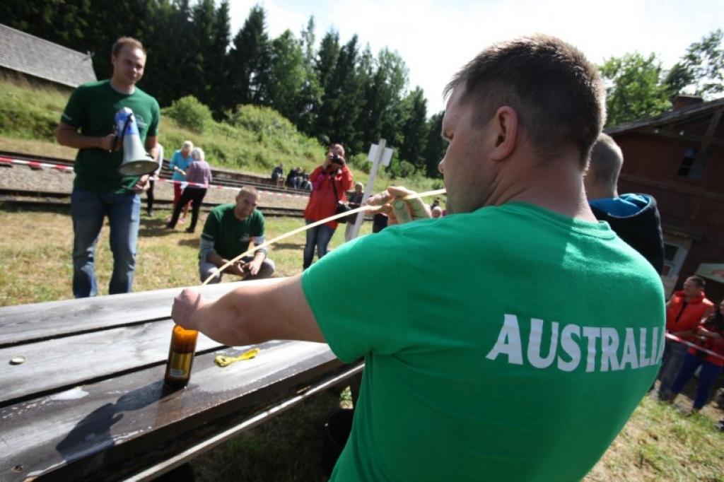 SIA „Gulbenes–Alūksnes bānītis” sestdien, 20.jūlijā, visus aicināja uz Alus svētkiem Kalnienas stacijā.
Autors: Gatis Bogdanovs