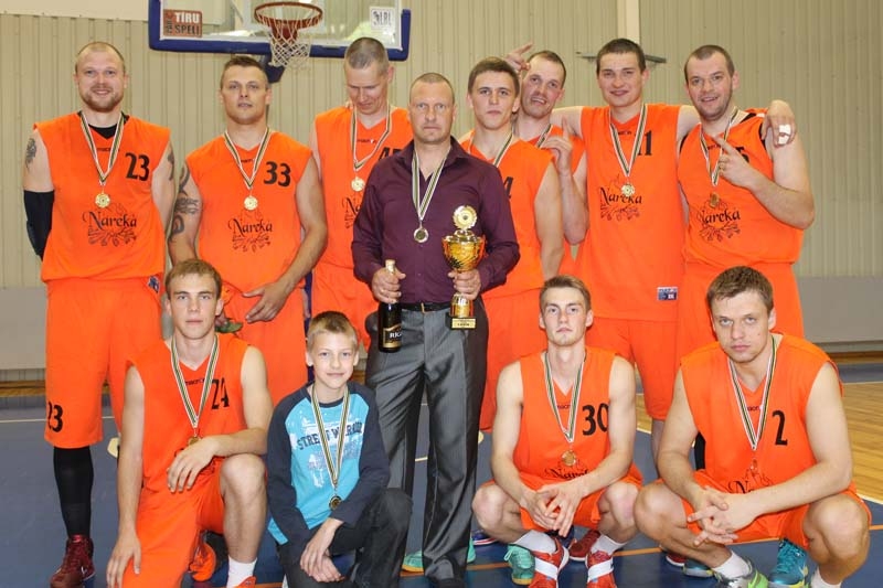 Par 2014.gada Gulbenes novada atklātā basketbola čempionāta uzvarētājiem kļuva Narekas komanda.
Autors: Ziedonis Lazdiņš