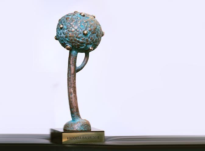 Arī šogad „Krodera balva” gada izaicinošākajam izcilniekam būs mākslinieka Aivara Vīlipsōna veidota statuete – mets topošajam Krodera piemineklim.
Autors: no Valmieras Drāmas teātra arhīva