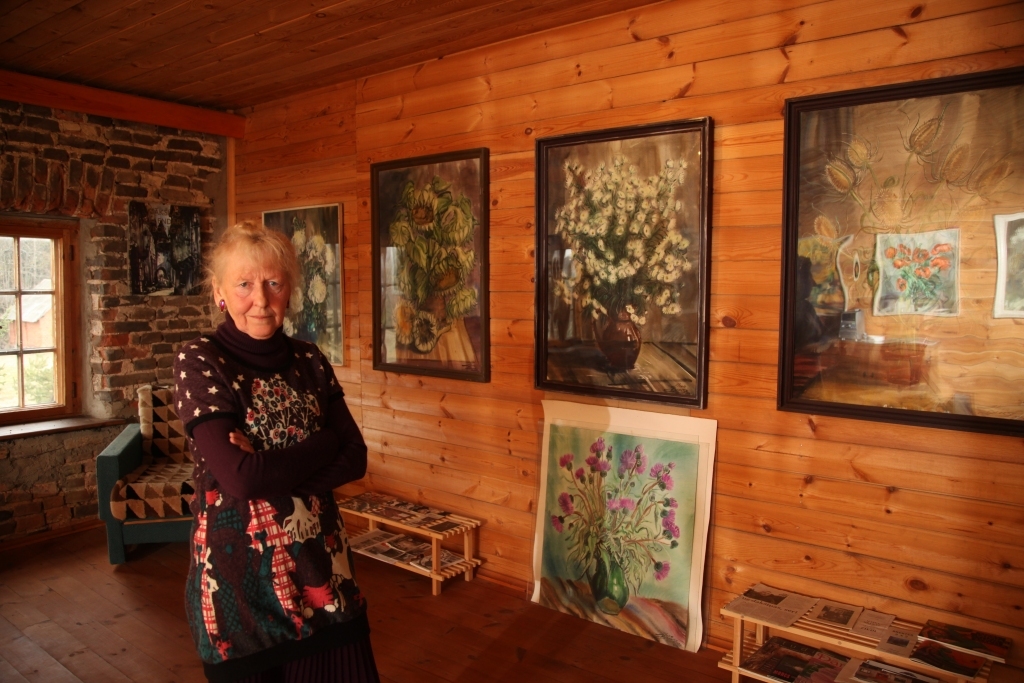 Jāņa Brektes dzimtas mājās “Sauliešos”, kur šodien saimnieko viņa meita - gleznotāja Ilona Brekte, var smelties iedvesmu. 
Autors: no Dzirksteles arhīva