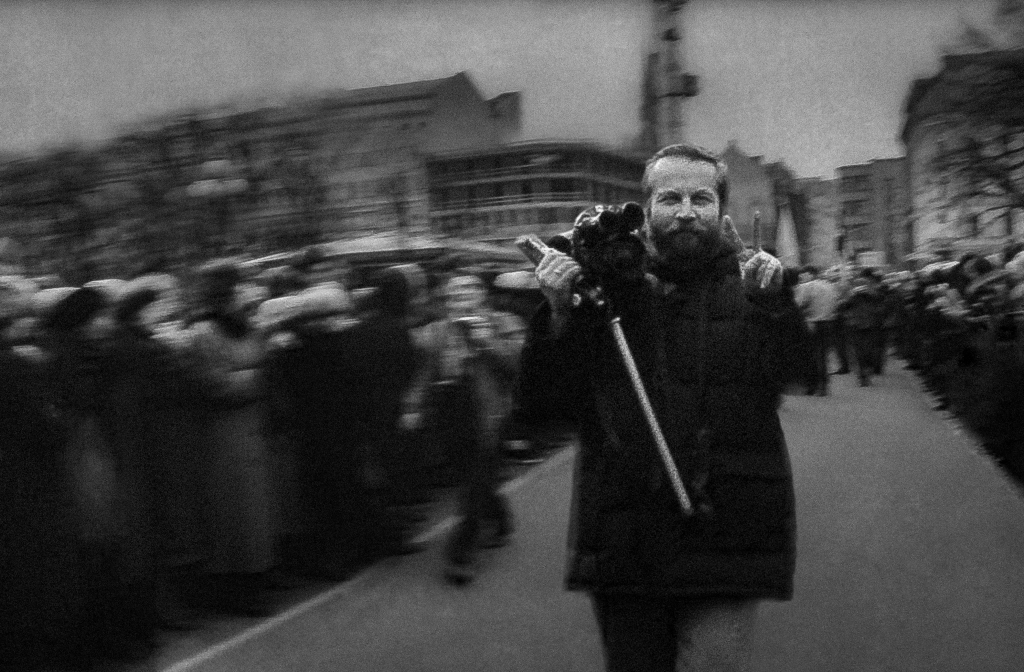 Filmas kadrā – kinooperators Andris Seleckis (1947-2016).