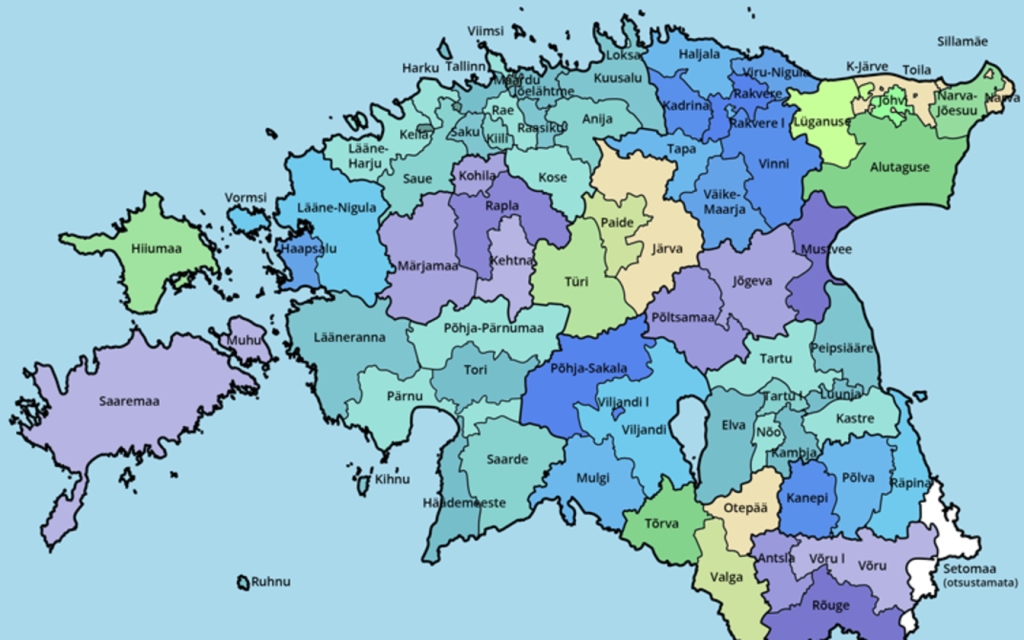 Igaunijā pašvaldību skaits samazinājies no 213 līdz 79, padarot tās spēcīgākas un ietekmīgākas. 