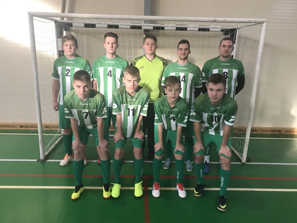 Gulbenes novada bērnu un jaunatnes sporta skolas komanda.