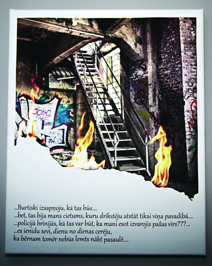 Uz katra darba ir cilvēku, kuri piedzīvojuši cilvēktirdzniecību, sacītais teksts.
Autors: Inita Savicka
