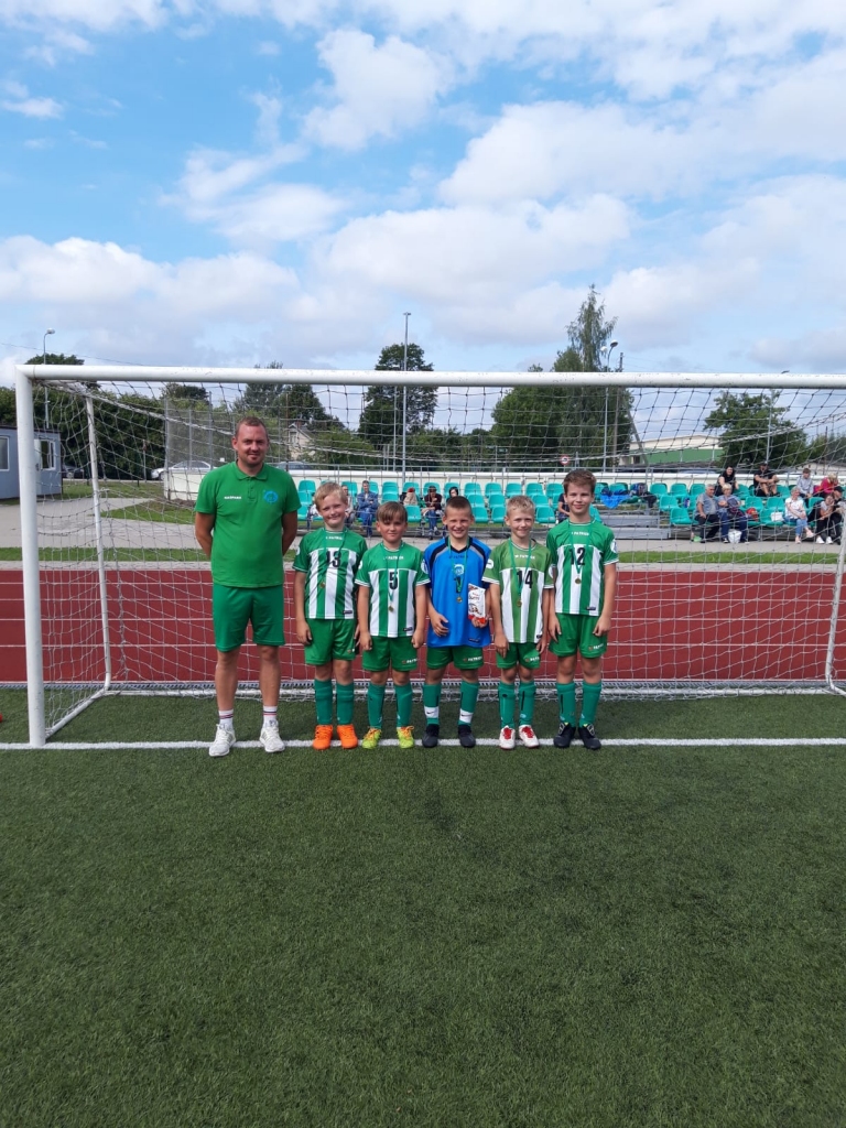 U-10 komanda Kārsavā. 
Autors: no privātā arhīva