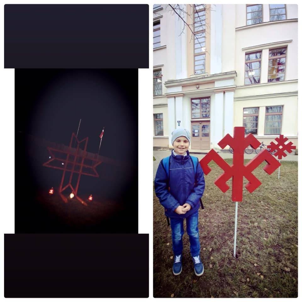 Mājās,iededzinot svecīti-dēļ Covid! Un priecājoties par skaistajiem dekoriem mūsu pilsētā un tās novadā! Kā divi puikas man ir jau skolnieki,šogad kopā noskatījāmies-Dvēseļu putenis! Uz 18.nov noteikti kopā noskatīsimies vēl kādu filmu,lai puikas mācās mūsu LV vēsturi
Autors: Karīna Sidorova