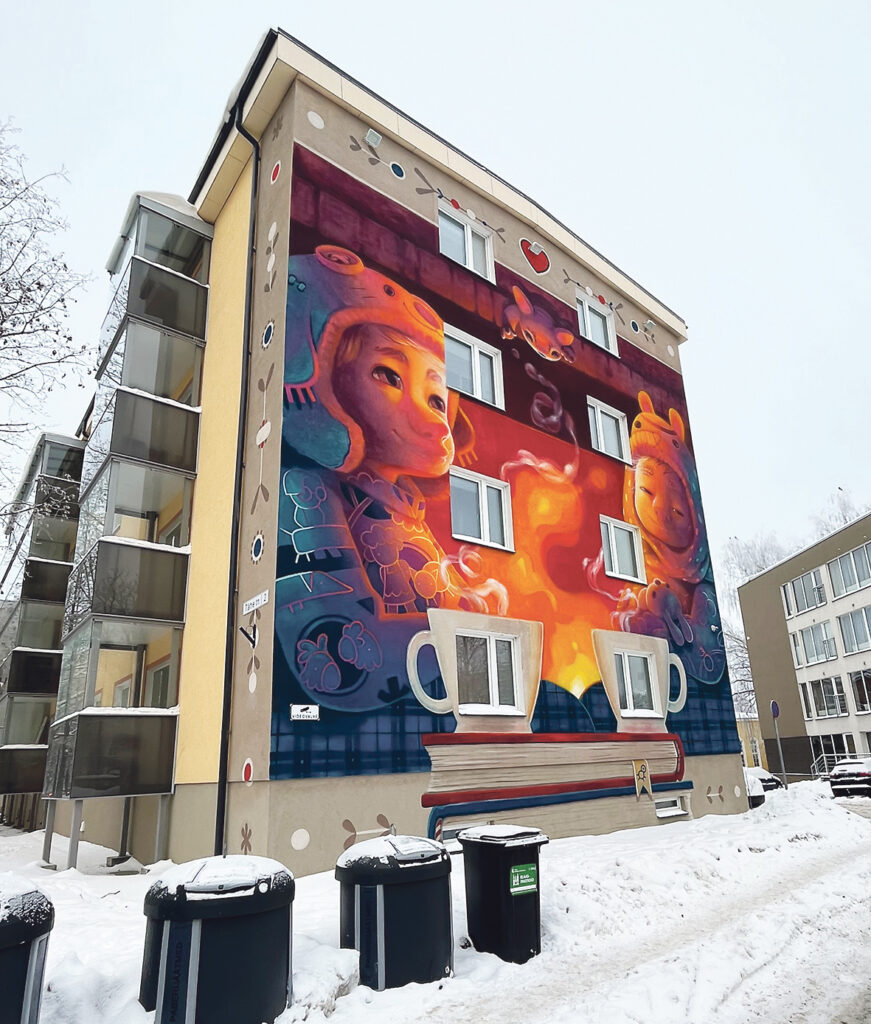 KAFEJNĪCU PARADĪZE. Netālu no Tartu centra atrodas mazāk zināms, taču diezgan alternatīvs Tartu rajons – Karlova rajons. Tur ir daudz dažādu kafejnīciņu un bāru, kā arī unikāla ielu māksla. Šeit ir vēsturiskas koka mājas, aizraujoši slepenie pagalmi, savdabīgas vietējo iemīļotas kafejnīcas un Tartu pilsētai raksturīgi apstādījumi. Katru pavasari tiek organizētas Karlovas dienas, kuru ietvaros pilsētas daļu var iepazīt vēl tuvāk. Pavasaros gan vietējiem ļaudīm, gan pilsētas viesiem ir iespējams iesaistīties pilsētas dažādo rajonu svētkos ar dažādiem aizraujošiem pasākumiem.
Autors: Foto: Diāna Lozko