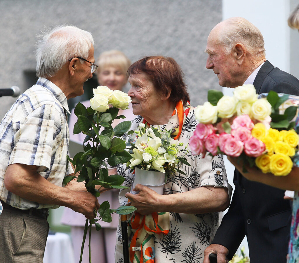 ANITA UN DZINTĀRS BĒRTIŅI.
Autors: Foto: Gatis Bogdanovs