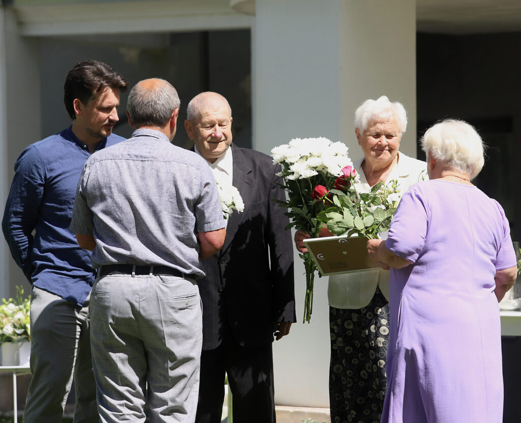 JĀNIS UN INTA SIRMAČI.
Autors: Foto: Gatis Bogdanovs