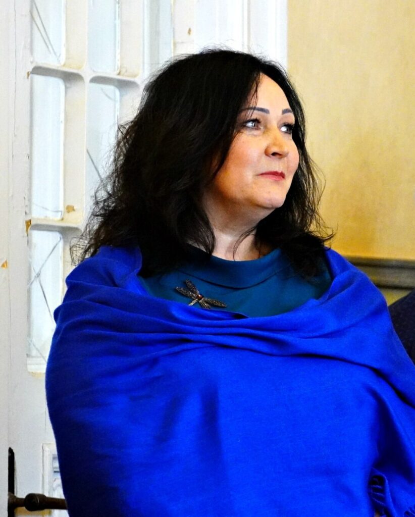 Agrita Brenča izstādes atklāšanā.
Autors: Foto: Edžus Vējiņš