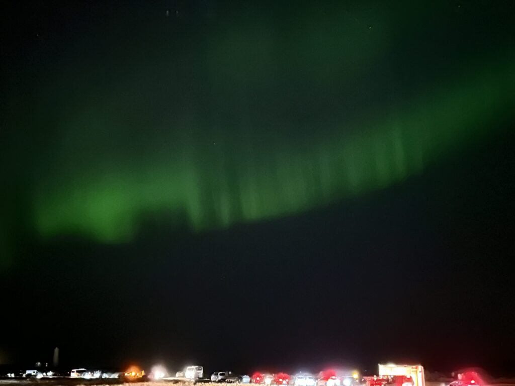ZIEMEĻBLĀZMA ir unikāls kosmosa fenomens, taču izrādās, ka visi foto un video melo. Nosacīti melo, jo kamera tik tiešām spēj uztvert spilgtās krāsas, kuras tur tiešām ir, bet cilvēka acs šādas krāsas nekad neredzēs. Dzīvē ziemeļblāzmas mēdz būt spilgtas, bet lielākoties tās ir ļoti blāvas. Tā bija mana lielākā vilšanās.
Autors: Foto: Diāna Lozko